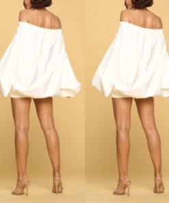 Social Butterfly Collection New Arrivals White Boho Style Dress Top