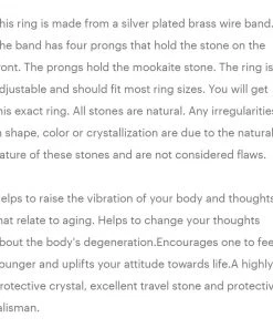 Social Butterfly Collection New Arrivals Agate Stone Gold Adjustable Ring