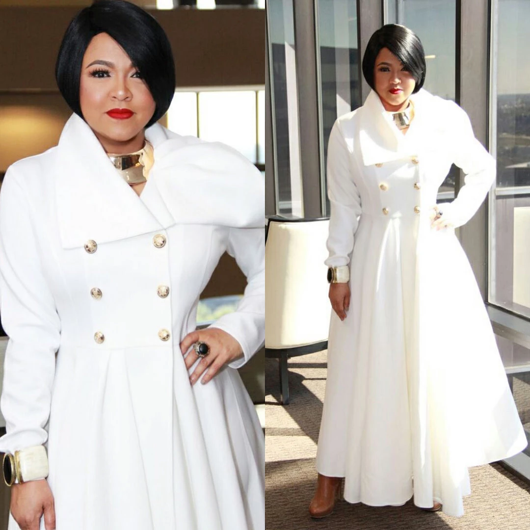 Social Butterfly Collection Long Off White Duster Coat Dress 8 Social Butterfly Collection Long Off White Duster Coat Dress