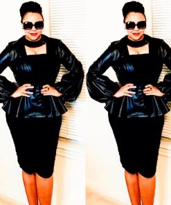 Social Butterfly Collection Plus Size Black Ruching Detail Tube Dress 21 Social Butterfly Collection Plus Size Black Ruching Detail Tube Dress