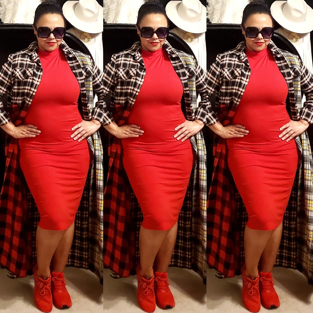 Social Butterfly Collection Plaid Check Multi Color Duster Dress 15 Social Butterfly Collection Plaid Check Multi Color Duster Dress