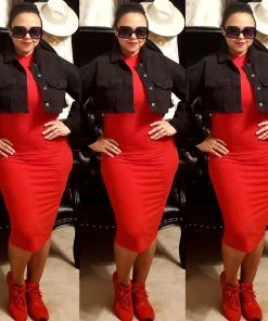 Social Butterfly Collection Black Denim Distressed Plus Size Cropped Jacket New Arrivals