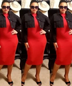 Social Butterfly Collection Black Denim Distressed Plus Size Cropped Jacket New Arrivals