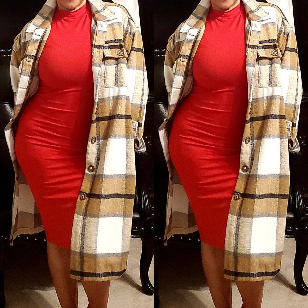 Social Butterfly Collection Plus Sizes Red Mock Neck Fitted Knee Length Dress 13 Social Butterfly Collection Plus Sizes Red Mock Neck Fitted Knee Length Dress