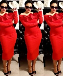 Social Butterfly Collection Sales 13 Social Butterfly Collection Dresses Regal Red Ruffle Neckline Dress