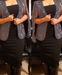 Social Butterfly Collection New Arrivals Silver Grey Open Front Cape Jacket 41 Social Butterfly Collection New Arrivals Silver Grey Open Front Cape Jacket