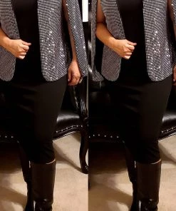 Social Butterfly Collection New Arrivals Silver Grey Open Front Cape Jacket 40 Social Butterfly Collection New Arrivals Silver Grey Open Front Cape Jacket