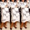Social Butterfly Collection New Arrivals White Black Print Button Down Shirt Dress 1 Social Butterfly Collection New Arrivals White Black Print Button Down Shirt Dress