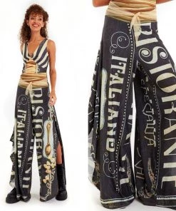 Social Butterfly Collection The Art Of Fashion Italiano Palazzo Pants New Arrivals