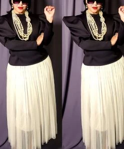 Social Butterfly Collection New Black Fitted Puffy Sleeve Top New Arrivals