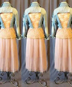 Social Butterfly Collection Sale Light Pink Pleated Tulle Skirt 14 Social Butterfly Collection Sale Light Pink Pleated Tulle Skirt