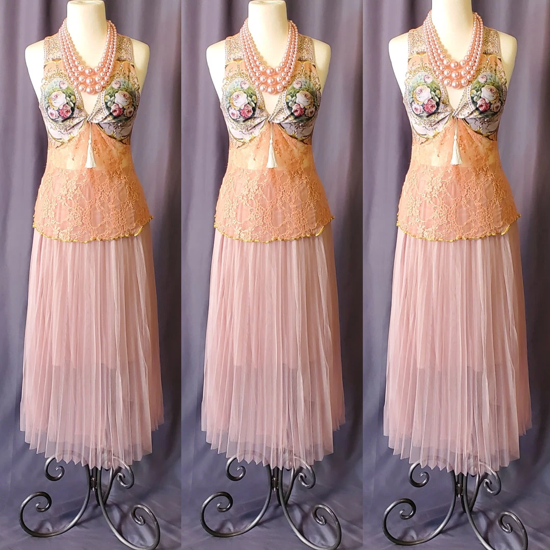 Social Butterfly Collection Sale Light Pink Pleated Tulle Skirt 4 Social Butterfly Collection Sale Light Pink Pleated Tulle Skirt