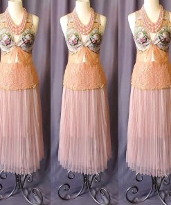 Social Butterfly Collection Sale Light Pink Pleated Tulle Skirt 13 Social Butterfly Collection Sale Light Pink Pleated Tulle Skirt