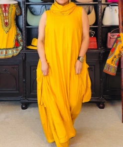 Social Butterfly Collection Denim Boho Jumpsuit Can Also Be Worn As A Maxi Dress New Arrivals