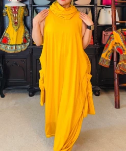 Social Butterfly Collection Denim Boho Jumpsuit Can Also Be Worn As A Maxi Dress New Arrivals